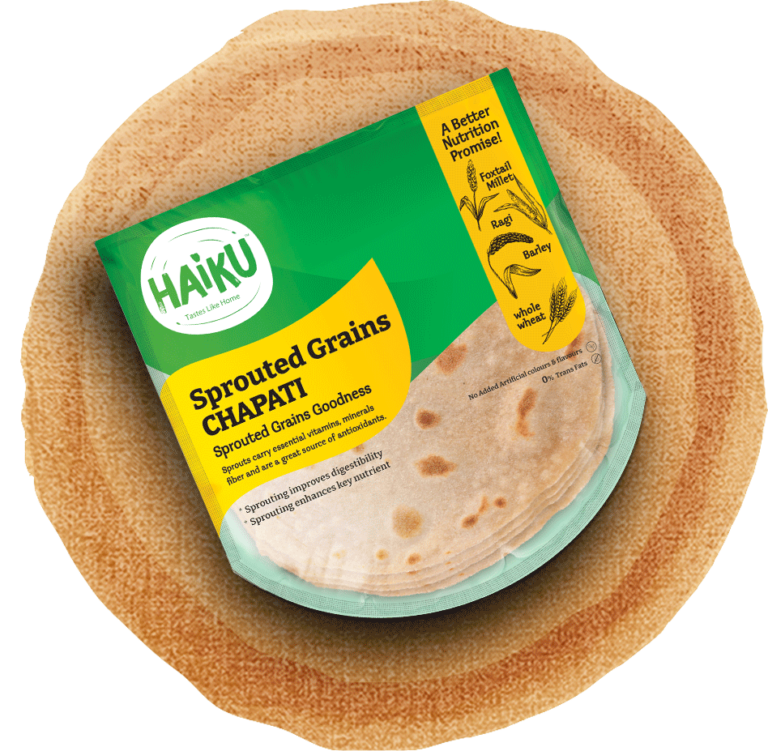 Sprouted Grains Chapati Multi millets can improve your health Take